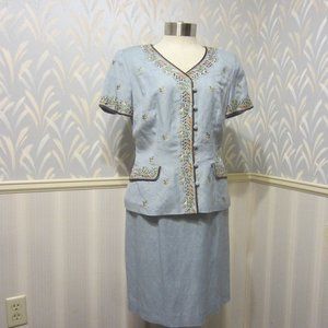 Donna Morgan 2-pc skirt & jacket size 8